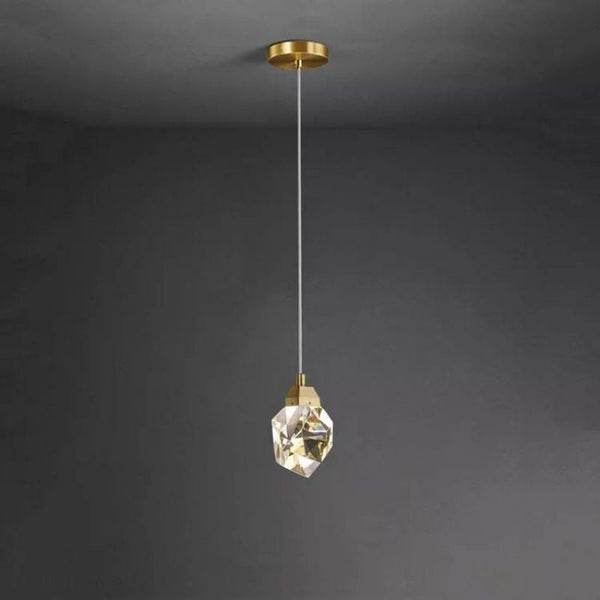 Avondale Faceted Crystal Prisms Pendant