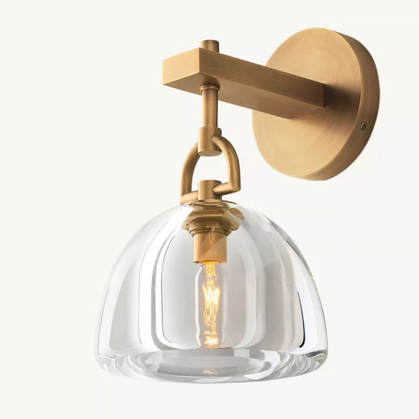 Botanist Dome Crystal Sconce