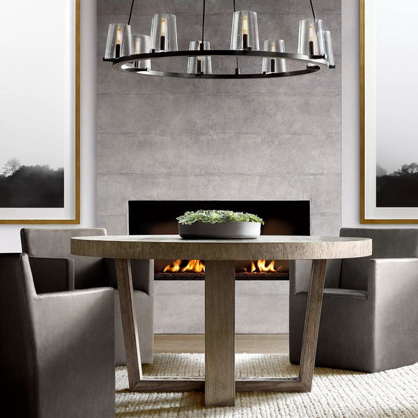 Pauillac Round Chandelier 60"