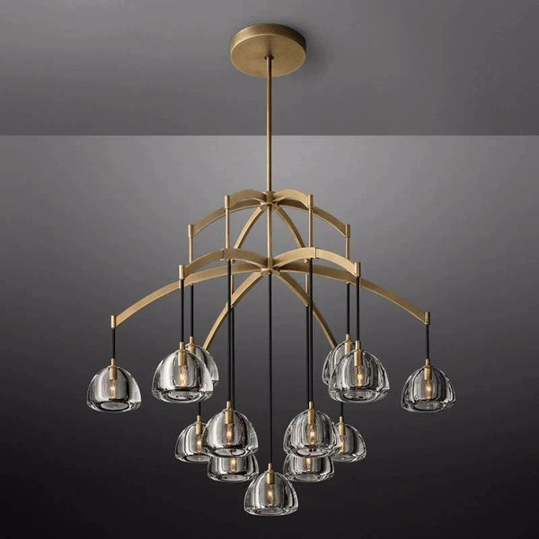 Hemisphere Round Chandelier 48"