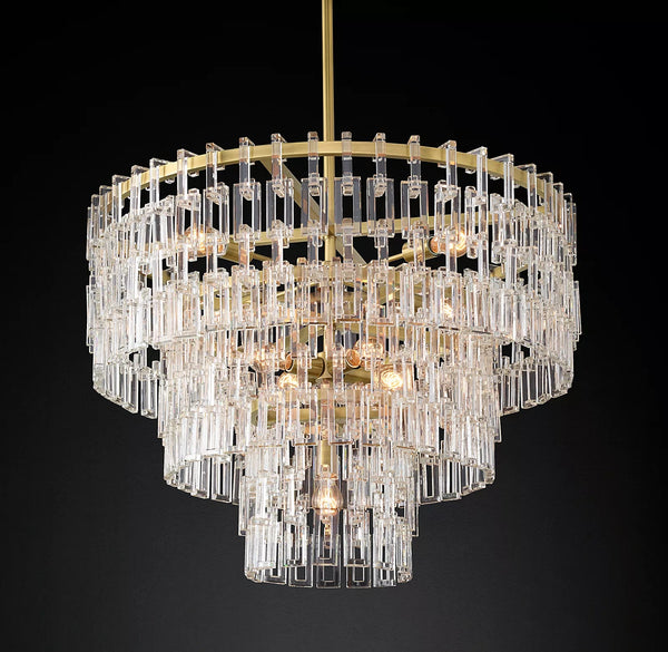 Marignan Tiered Round Chandelier 36"
