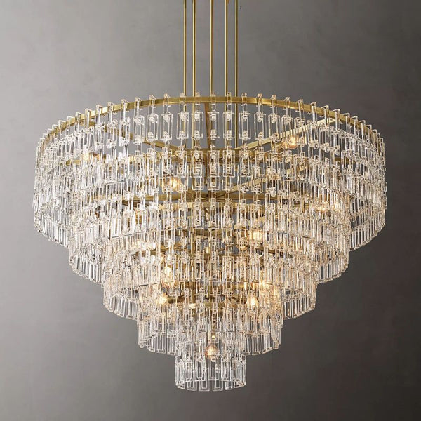 Marignan Tiered Round Chandelier 60"