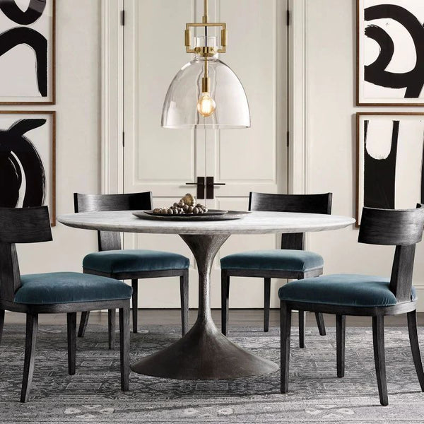 Machinist Glass Cloche Pendant