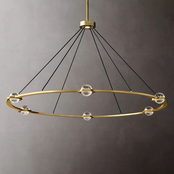 Eclatant Round Chandelier 60"