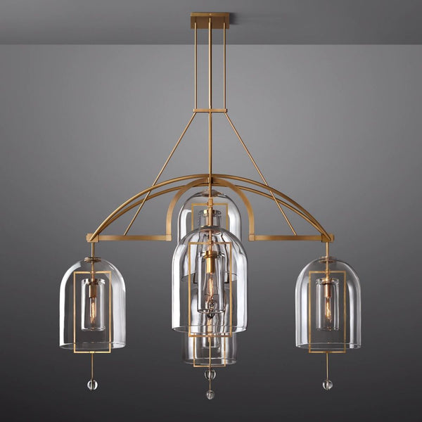 Fulcrum Round Chandelier
